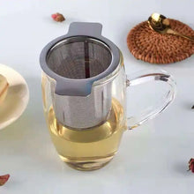 Загрузить изображение в средство просмотра галереи, Premium Stainless Steel Mesh Tea Infuser Strainer - Enjoy Perfectly Steeped Loose Leaf Tea Every Time!
