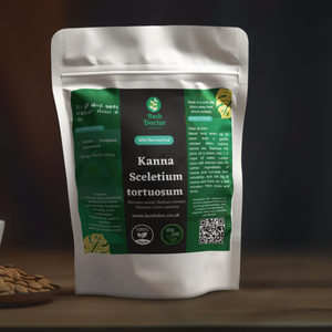 Organic Kanna Powder Fermented Sceletium Tortuosum South Africa Whole plant