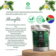 将图片加载到图库查看器，Organic Kanna Powder Fermented Sceletium Tortuosum South Africa Whole plant
