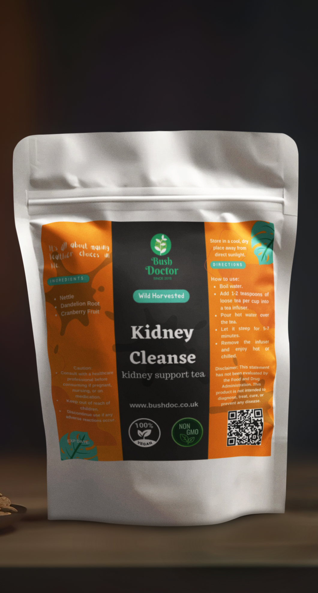 Kidney Cleanse - Support Urinary & Kidney Health Naturally (Loose Leaf Tea)