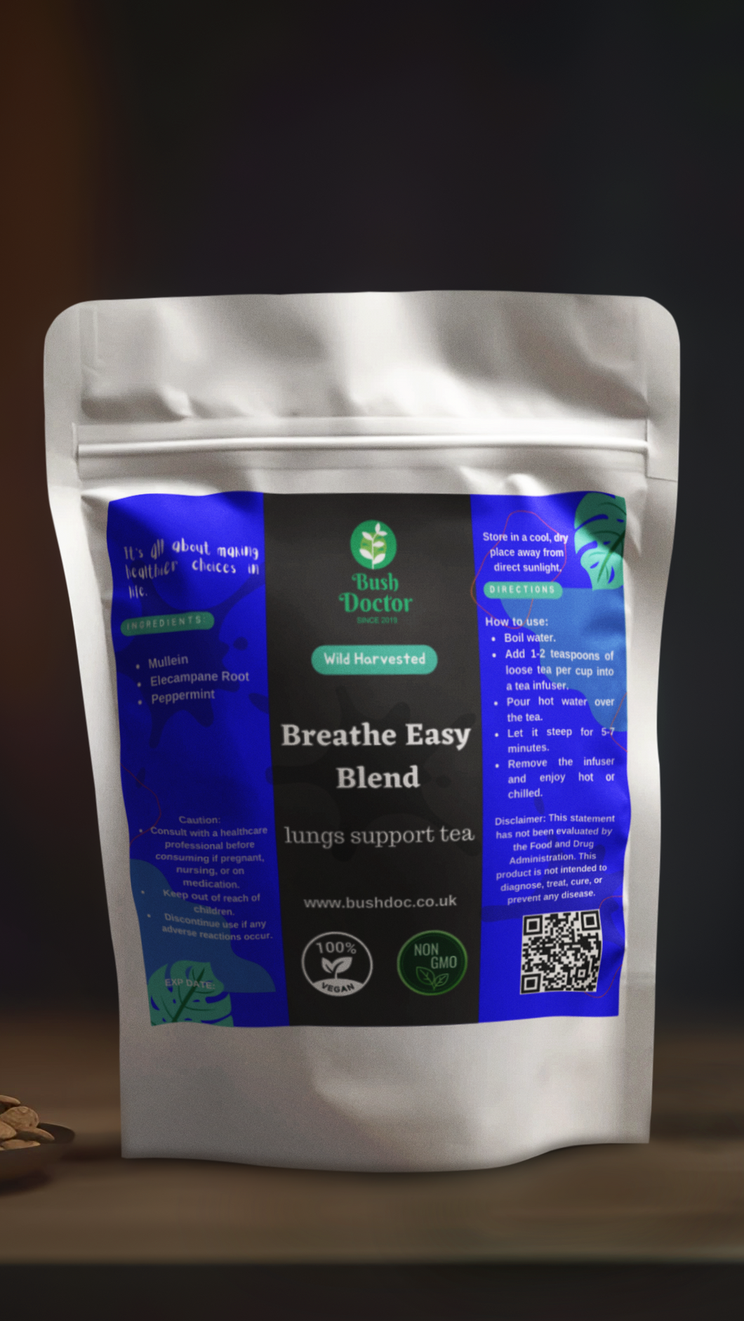 Breathe Easy - Support Respiratory Health Naturally (Loose Leaf Tea)  Lung Support